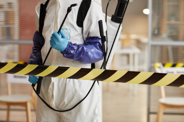 Professional Trauma Scene Cleanup technician working in Hebron, NE
